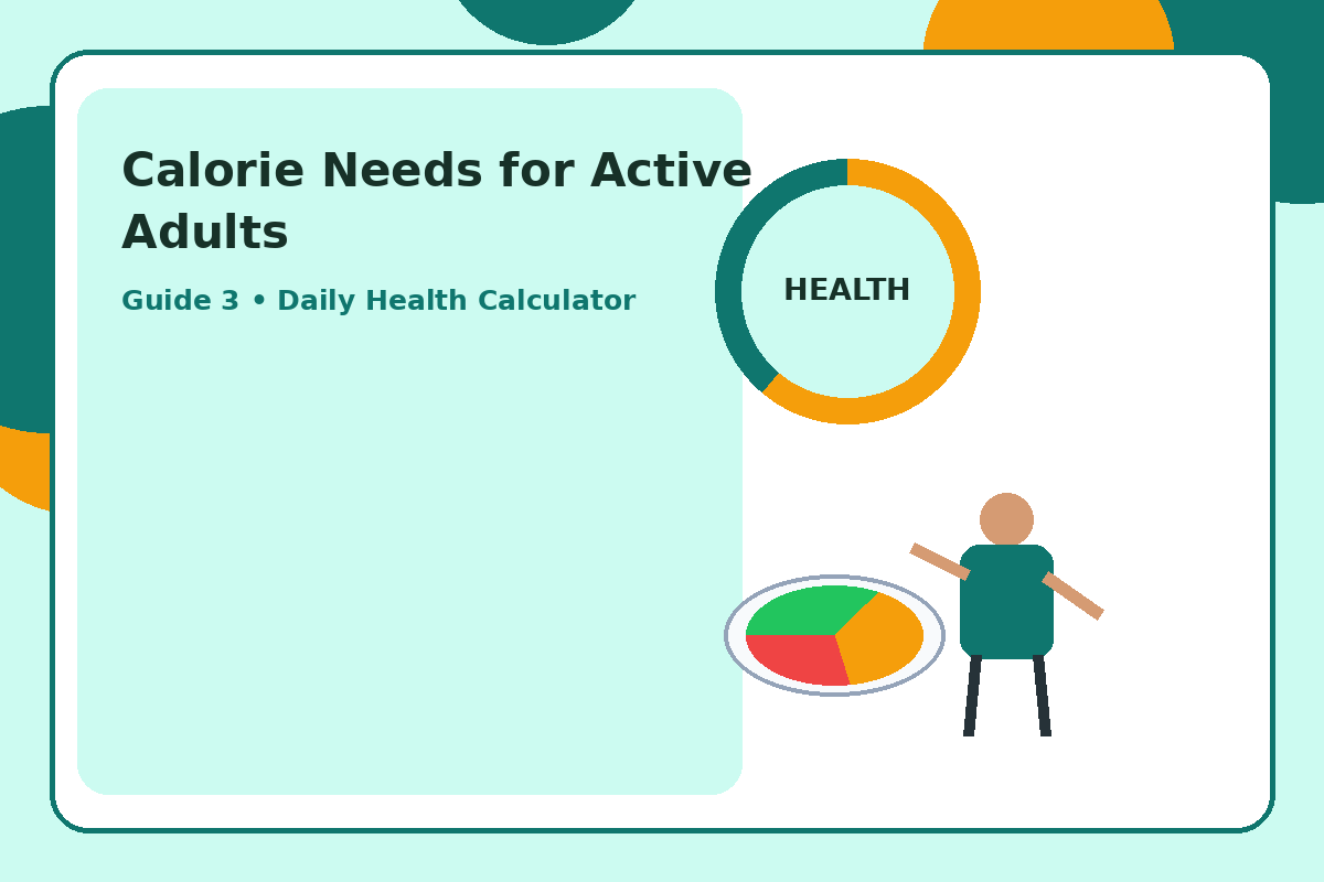 Illustration for Calorie Needs for Active Adults section 6