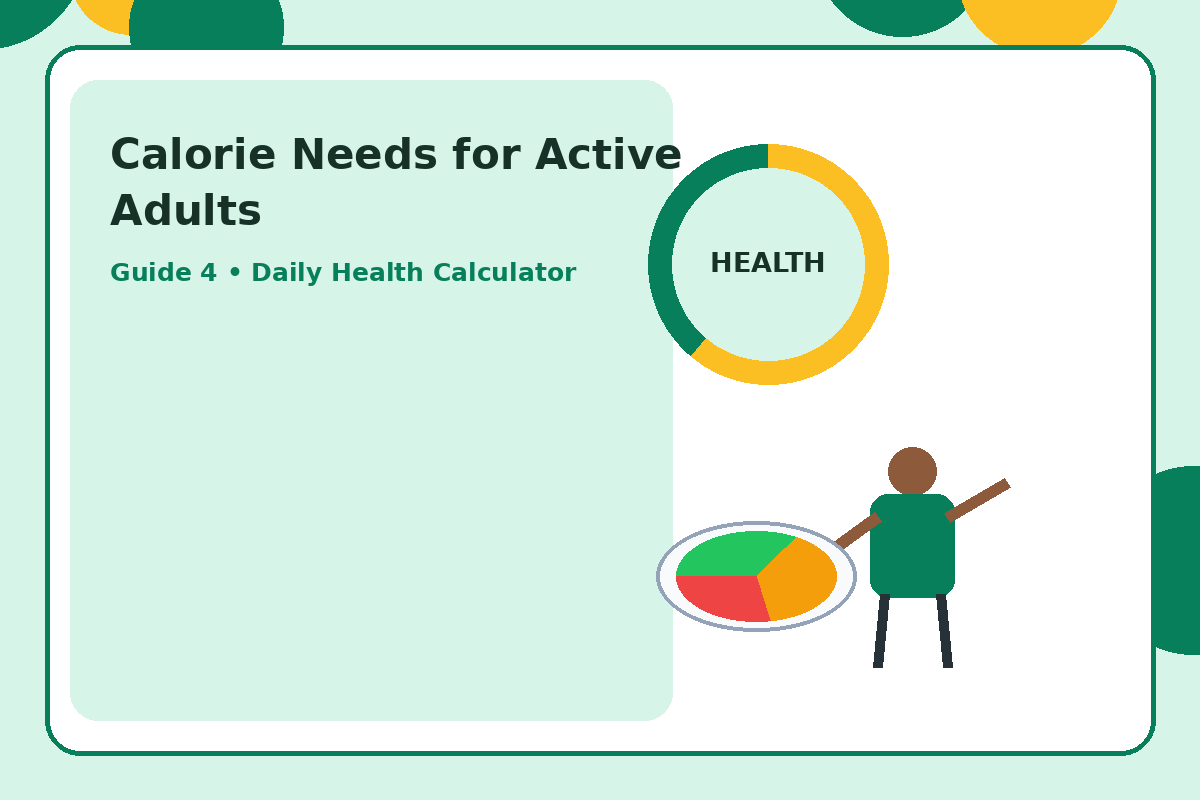 Illustration for Calorie Needs for Active Adults section 9