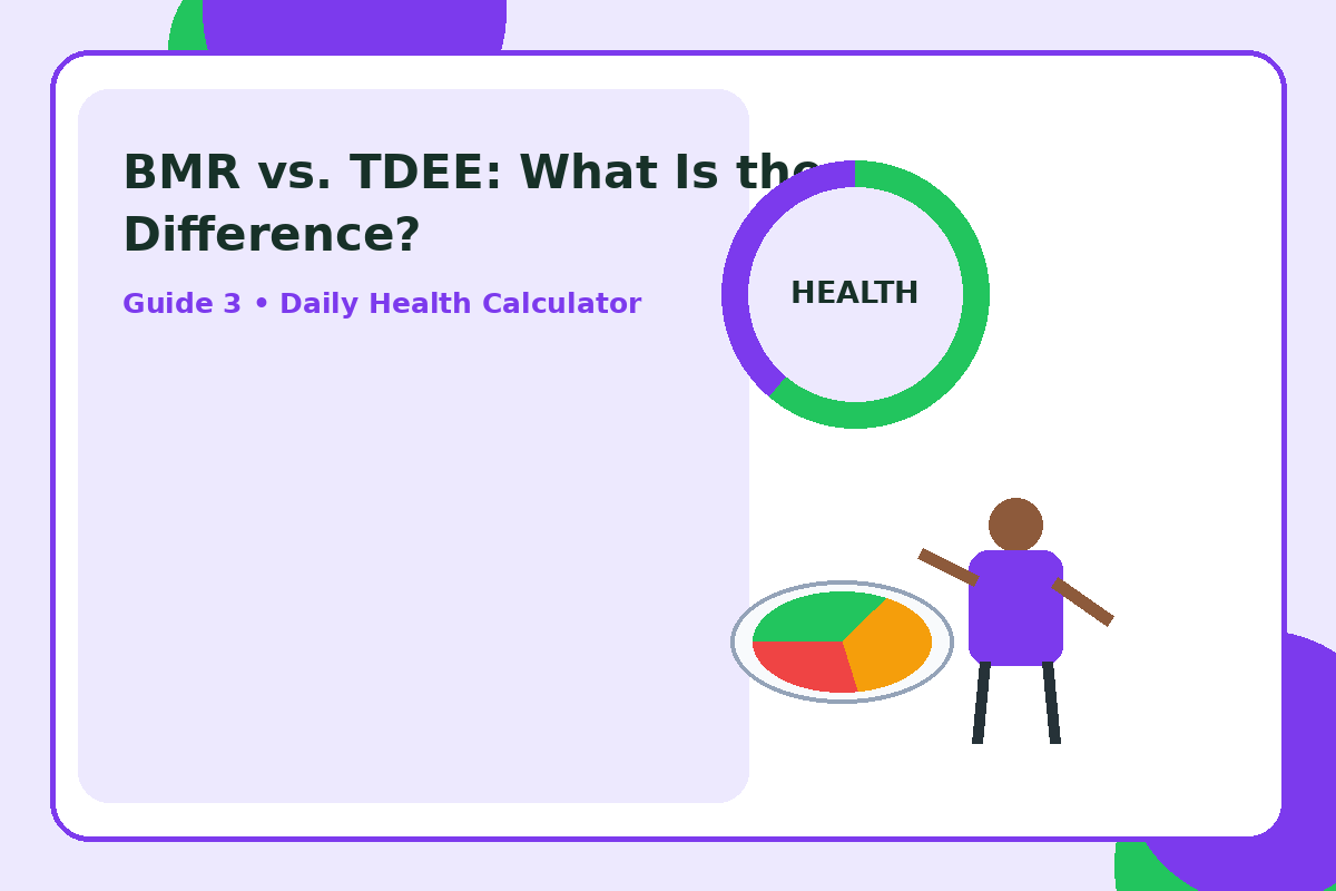 Illustration for BMR vs. TDEE: What Is the Difference? section 6