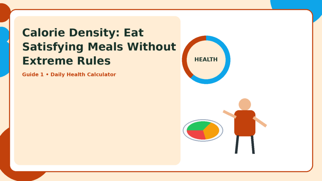 Calorie Density: Eat Satisfying Meals Without Extreme Rules featured image