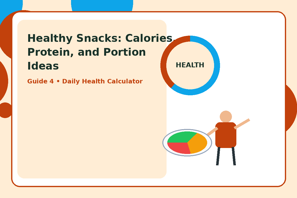 Illustration for Healthy Snacks: Calories, Protein, and Portion Ideas section 9