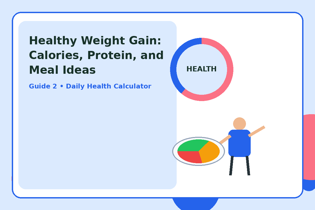 Illustration for Healthy Weight Gain: Calories, Protein, and Meal Ideas section 3