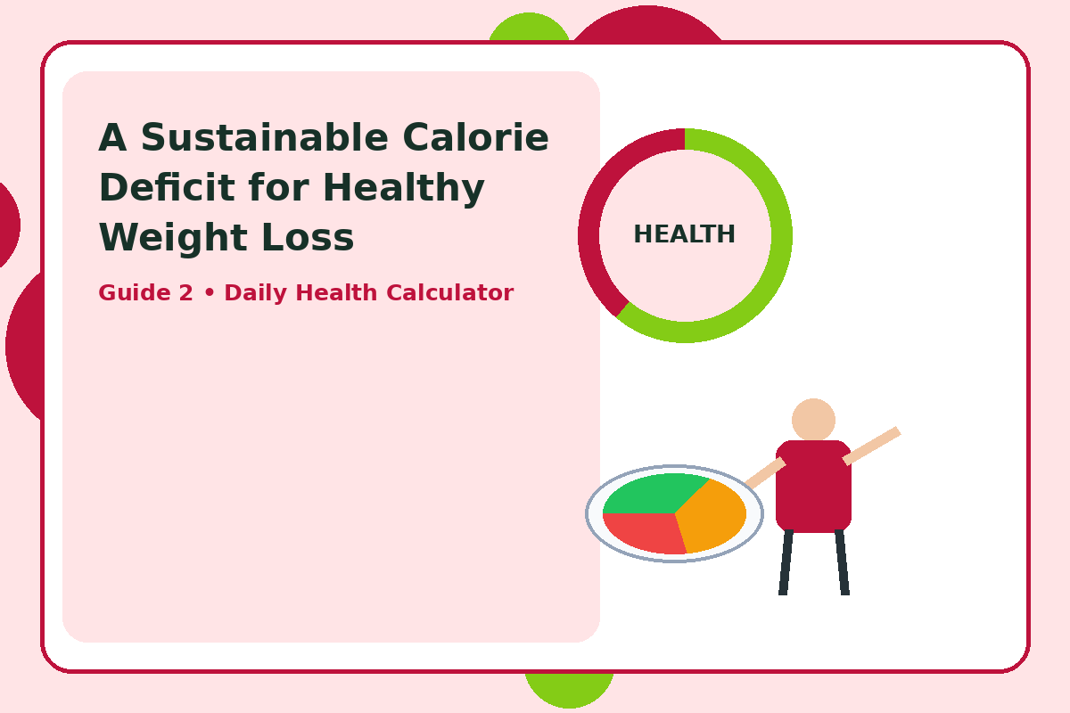 Illustration for A Sustainable Calorie Deficit for Healthy Weight Loss section 3