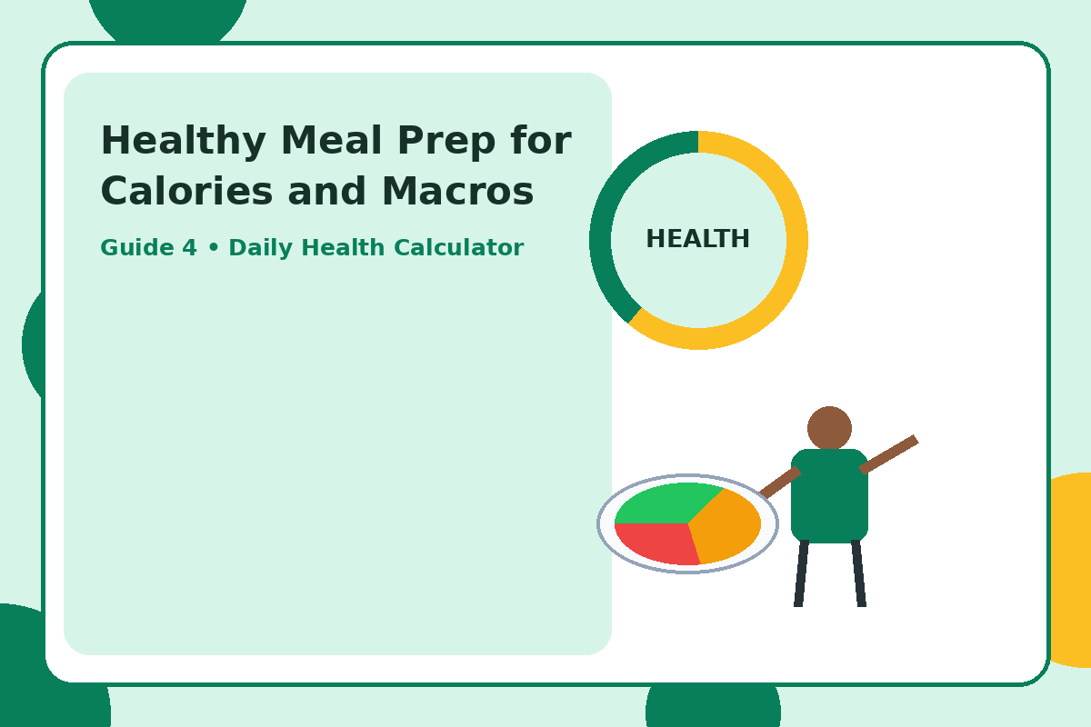 Illustration for Healthy Meal Prep for Calories and Macros section 9
