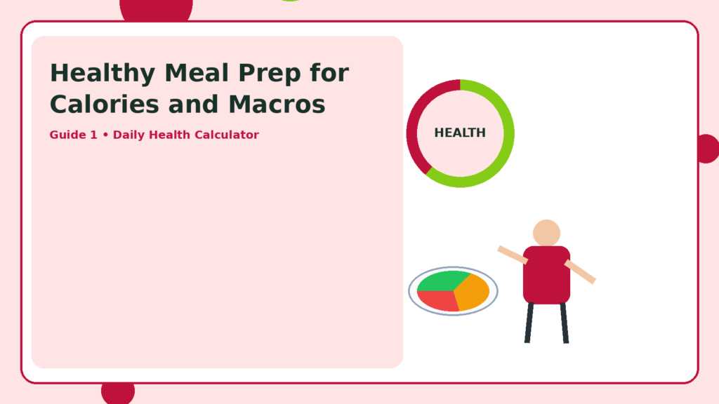 Healthy Meal Prep for Calories and Macros featured image