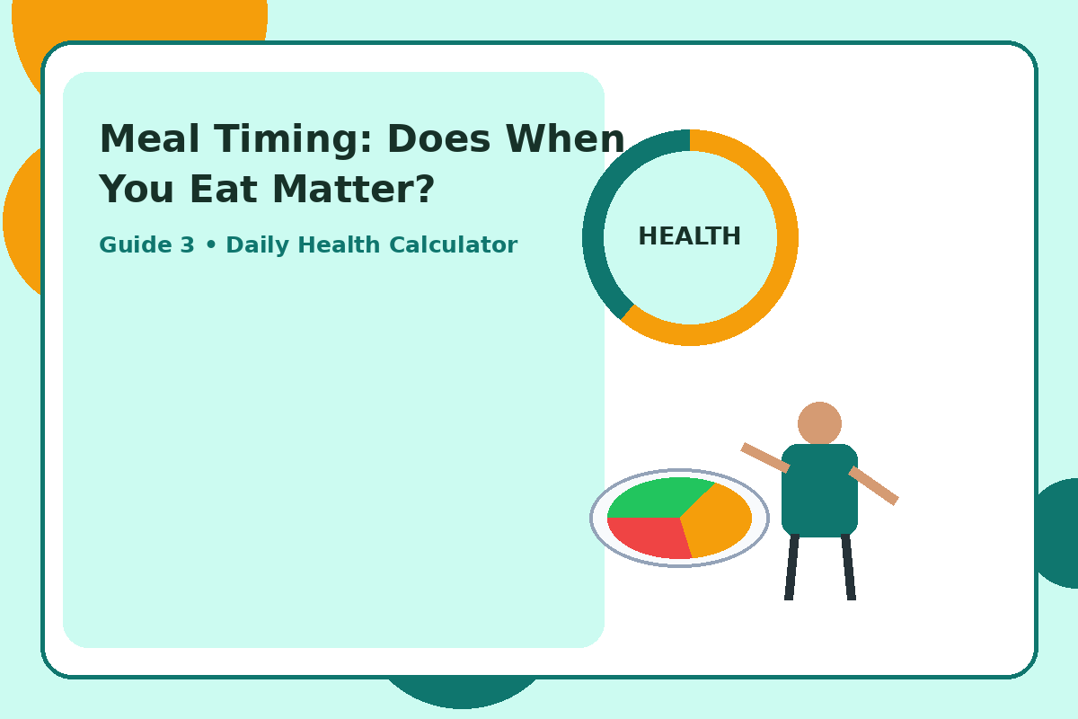 Illustration for Meal Timing: Does When You Eat Matter? section 6