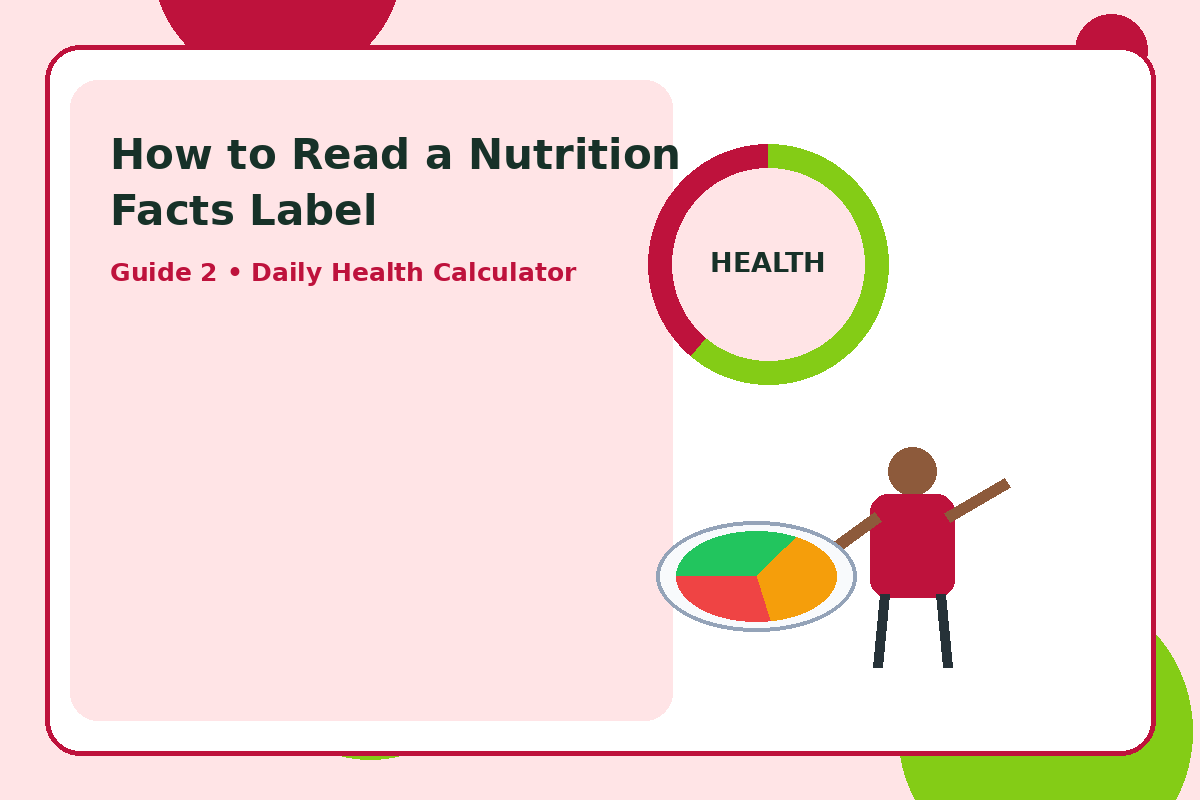 Illustration for How to Read a Nutrition Facts Label section 3