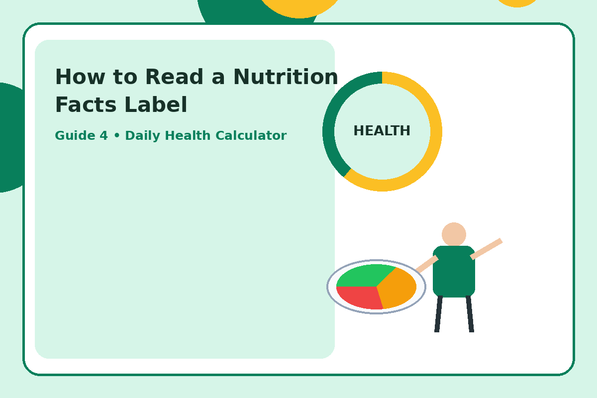 Illustration for How to Read a Nutrition Facts Label section 9