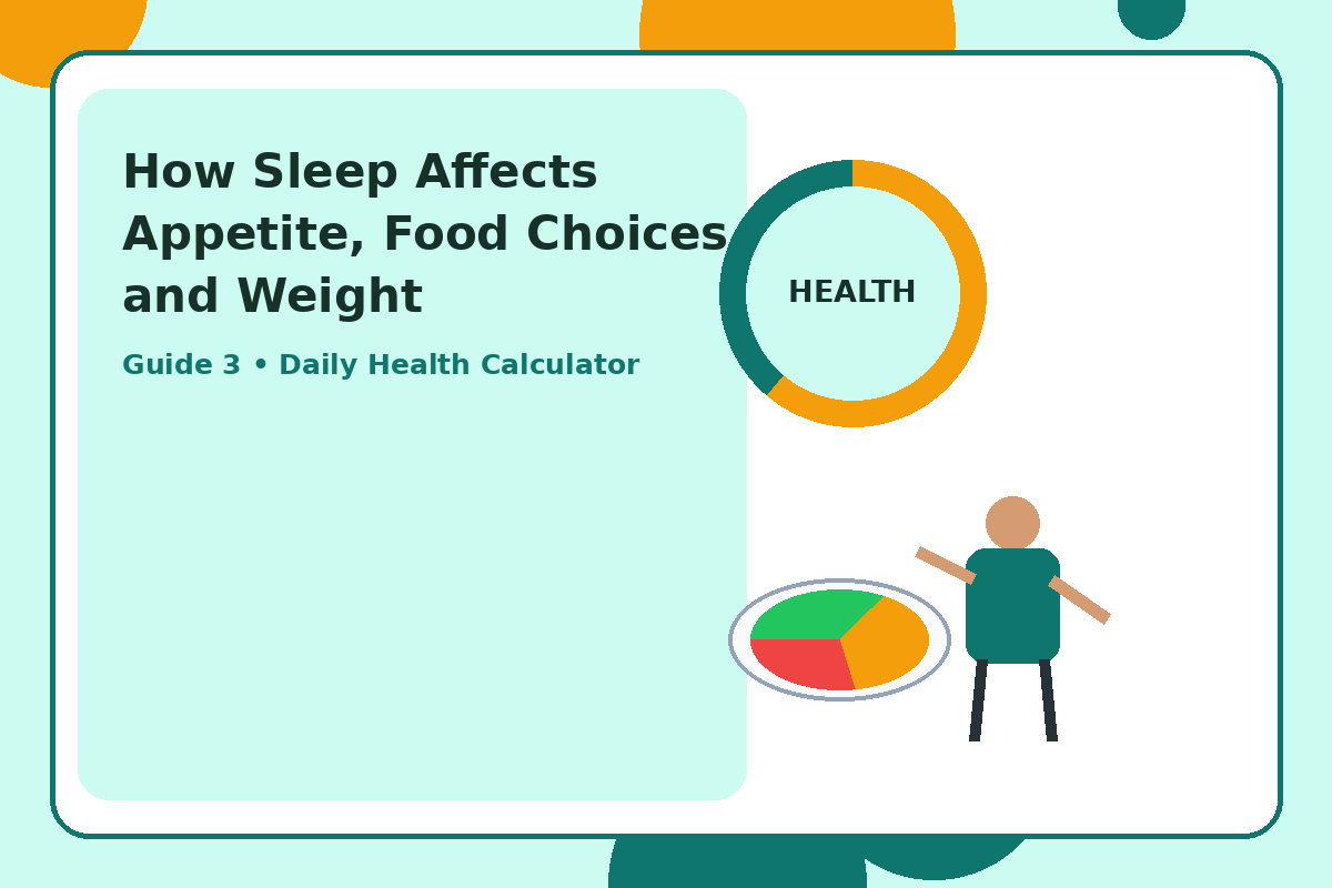 Illustration for How Sleep Affects Appetite, Food Choices, and Weight section 6