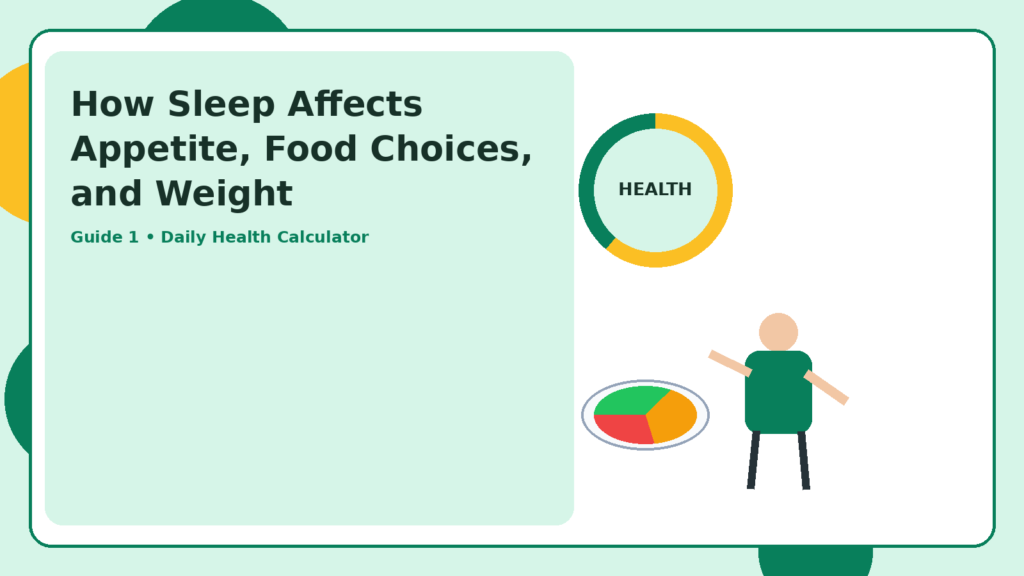 How Sleep Affects Appetite, Food Choices, and Weight featured image