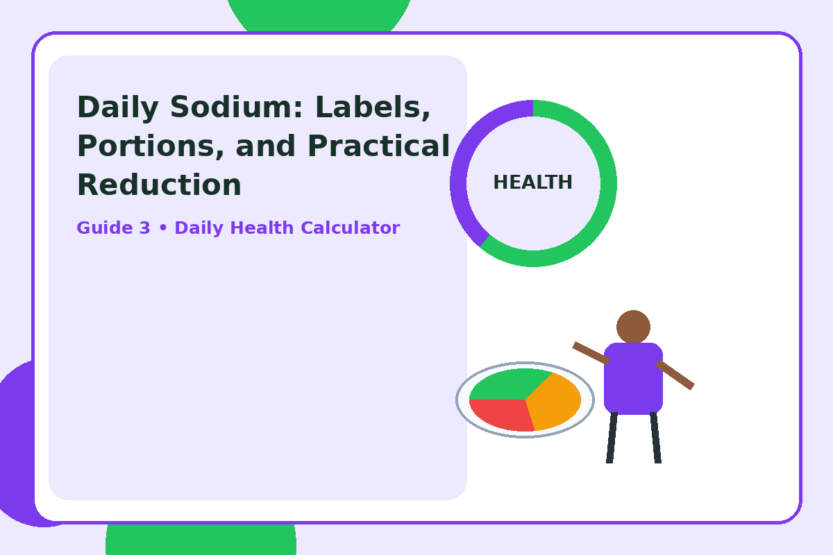 Illustration for Daily Sodium: Labels, Portions, and Practical Reduction section 6