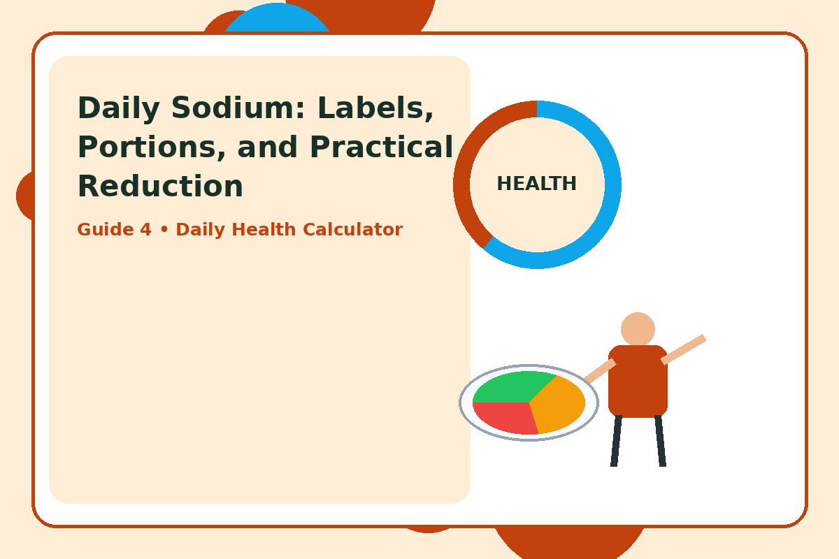 Illustration for Daily Sodium: Labels, Portions, and Practical Reduction section 9