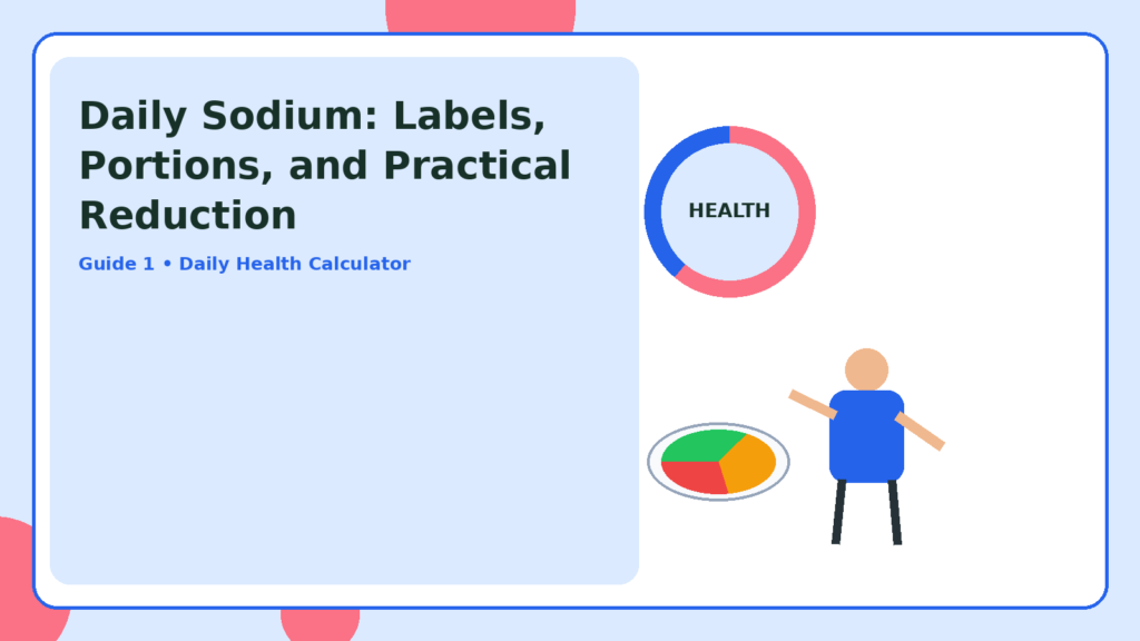 Daily Sodium: Labels, Portions, and Practical Reduction featured image