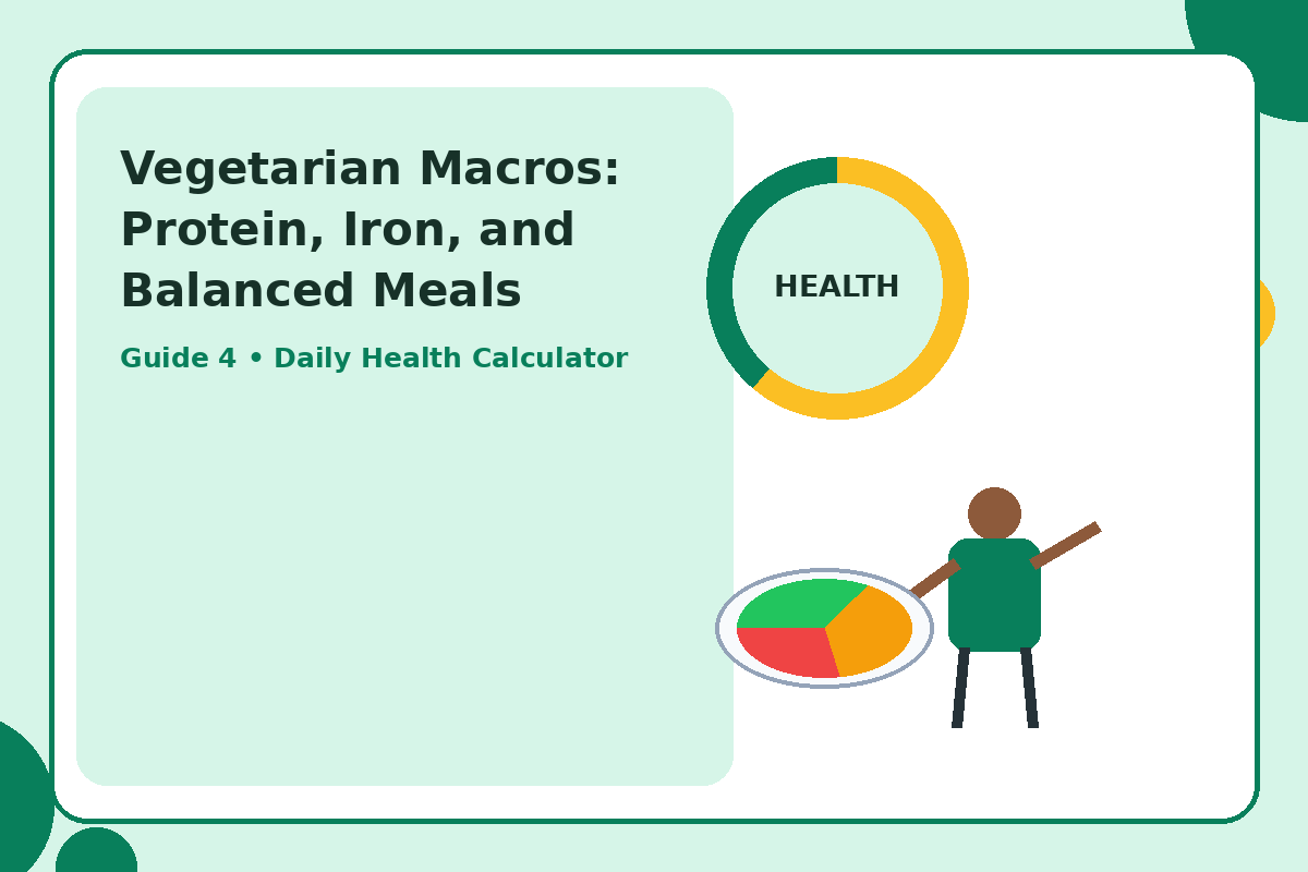 Illustration for Vegetarian Macros: Protein, Iron, and Balanced Meals section 9