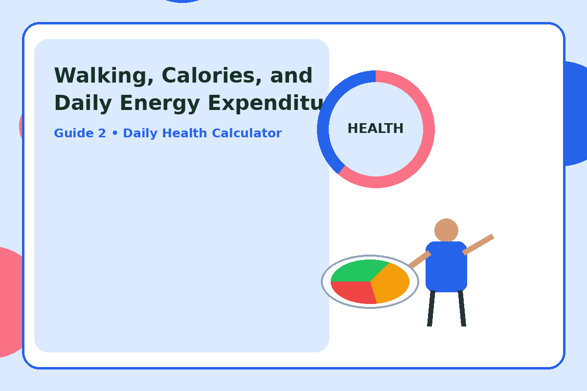 Illustration for Walking, Calories, and Daily Energy Expenditure section 3