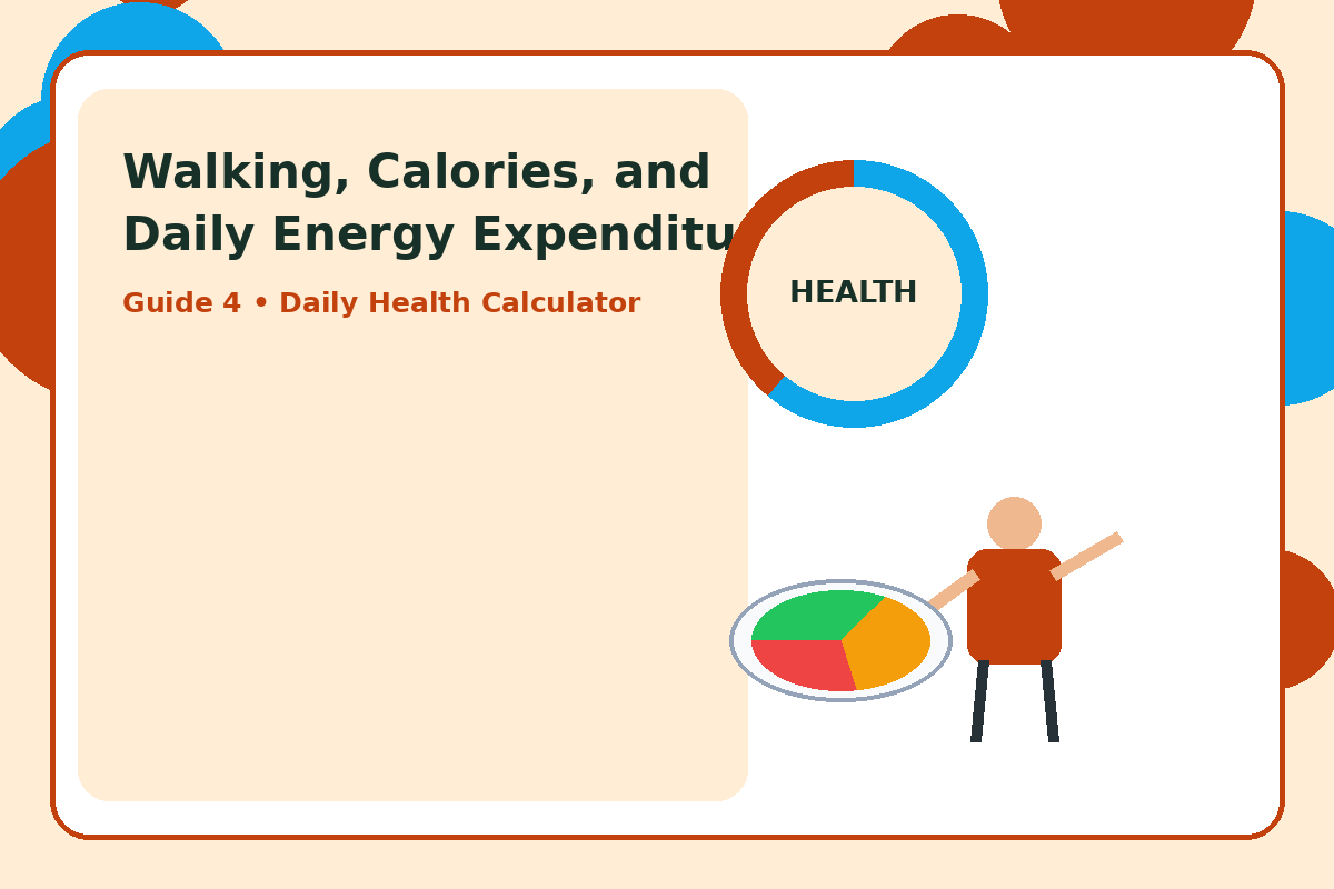 Illustration for Walking, Calories, and Daily Energy Expenditure section 9