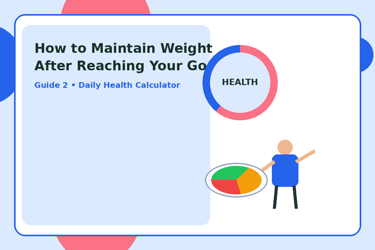 Illustration for How to Maintain Weight After Reaching Your Goal section 3