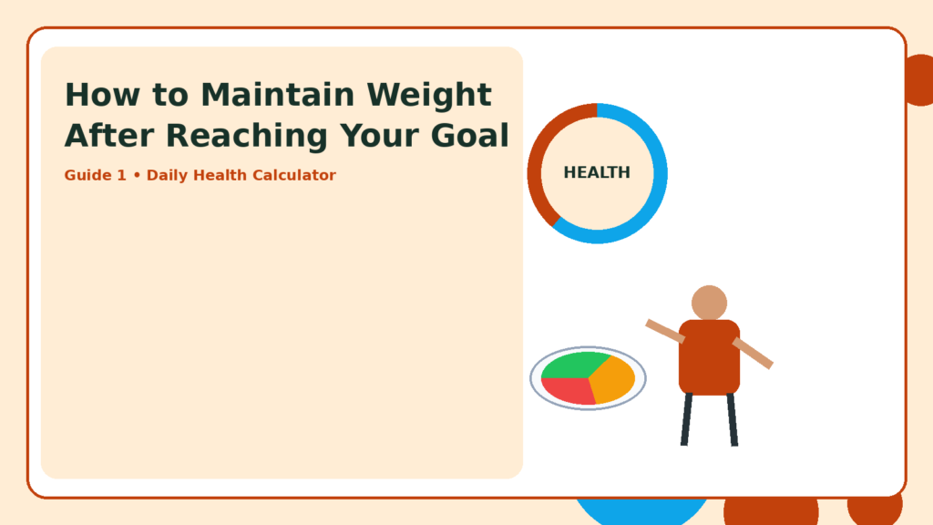 How to Maintain Weight After Reaching Your Goal featured image